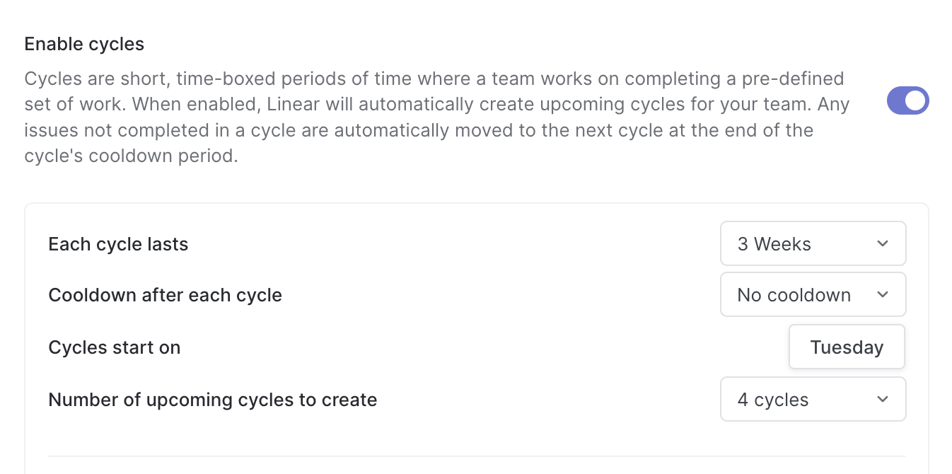 enable-linear-cycles